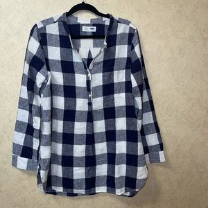 Plaid Gap Tunic